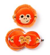 Poduszka podróżna i maska na oczy Orangutan