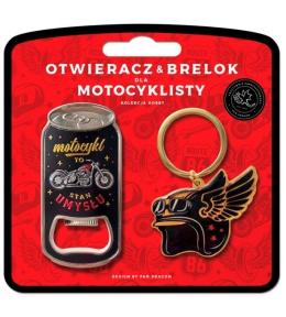 Zestaw brelok + otwieracz dla motocyklisty