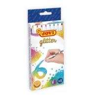 Mazaki z brokatem 8 kolorów JOVI