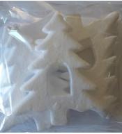Choinki styropianowe 15,5x13,5cm 5szt