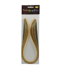 Paski do quillingu 10mmx50cm złote 100szt
