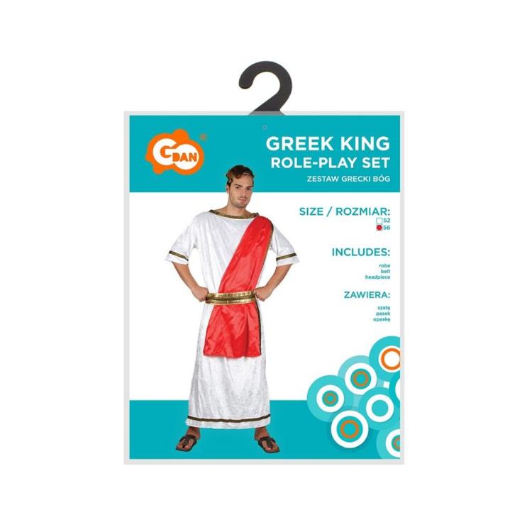 Strój dla dorosłych Grecki Bóg rozm. 56