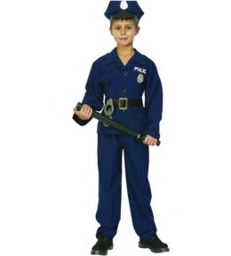 Strój amerykańskiego policjanta rozm.110/120cm