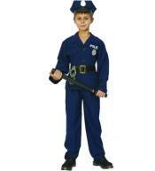 Strój amerykańskiego policjanta rozm.110/120cm