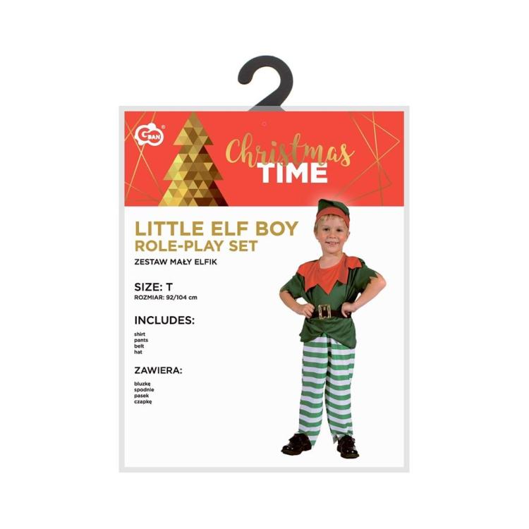Strój dla dzieci Mały Elfik rozm. 92/104cm