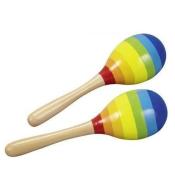 Kolorowe marakasy 2 szt
