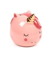 Skarbonka ceramiczna Jednorożec różowy