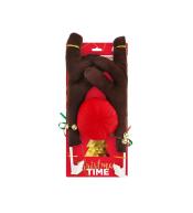 Dekoracja na samochód rogi renifera i nos