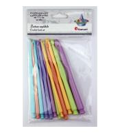 Szydełka plastikowe 148mm 12szt