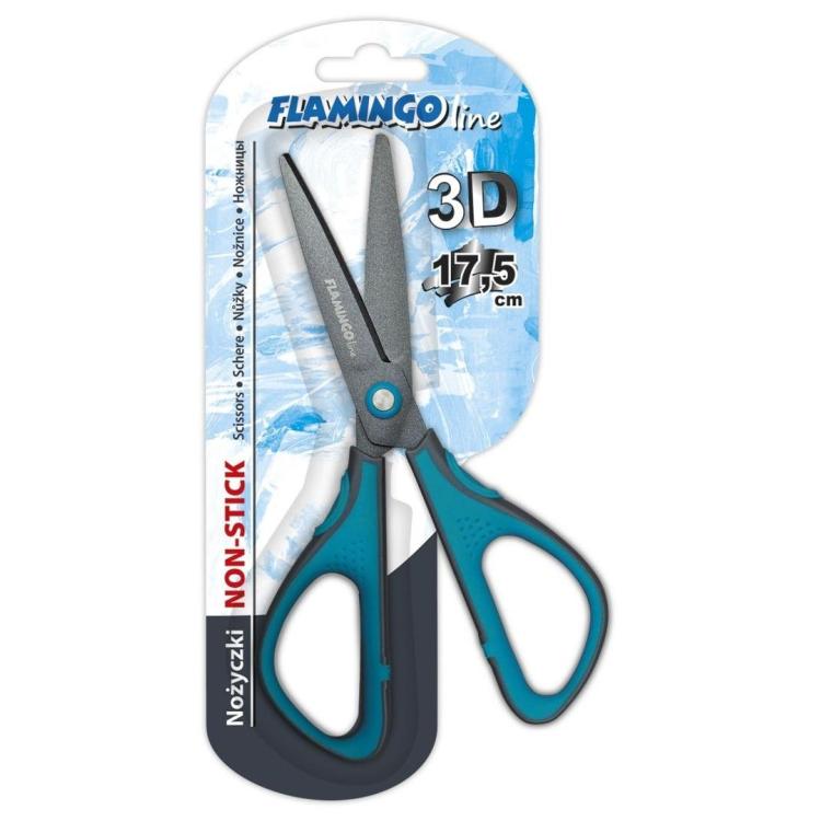 Nożyczki non-stick3D 17,5cm ostrze 6,5cm