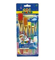 Pędzle akrylowy uchwyt 5szt