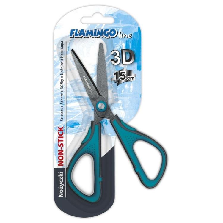 Nożyczki non-stick 3D 15cm ostrze 5cm