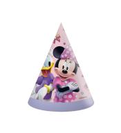 Czapeczki papierowe Minnie i Daisy Junior 6szt.