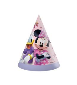 Czapeczki papierowe Minnie i Daisy Junior 6szt.