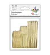 Drewniane patyczki łyżeczki mix 45szt