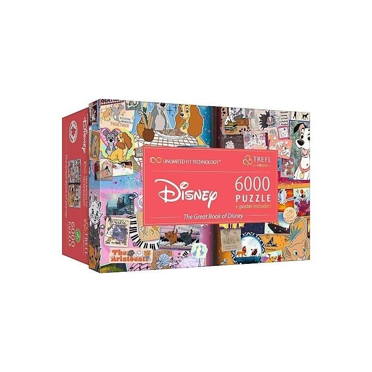 Puzzle 6000 Disney Magical Book of Fairytales