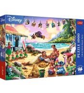 Puzzle 1000 Lilo&Stitch Impreza na plaży TREFL