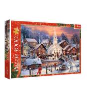 Puzzle 1000 Białe Święta TREFL