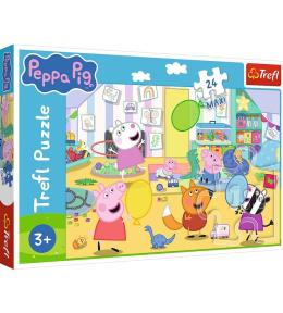 Puzzle 24 Maxi Piękna Peppa TREFL