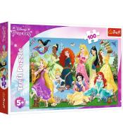 Puzzle 100 Czarujące Księżniczki TREFL