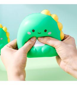 Miękka figurka squishy w kształcie dinozaura Fajny gadżet.