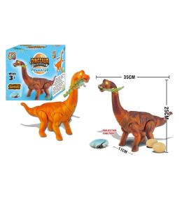 Dinozaur z jajem i projektorem mix