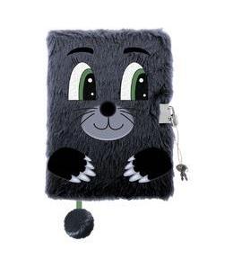 Pamiętnik z kłódką A5/96K włochacz Krecik