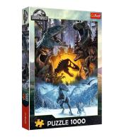 Puzzle 1000 W świecie Parku Jurajskiego TREFL