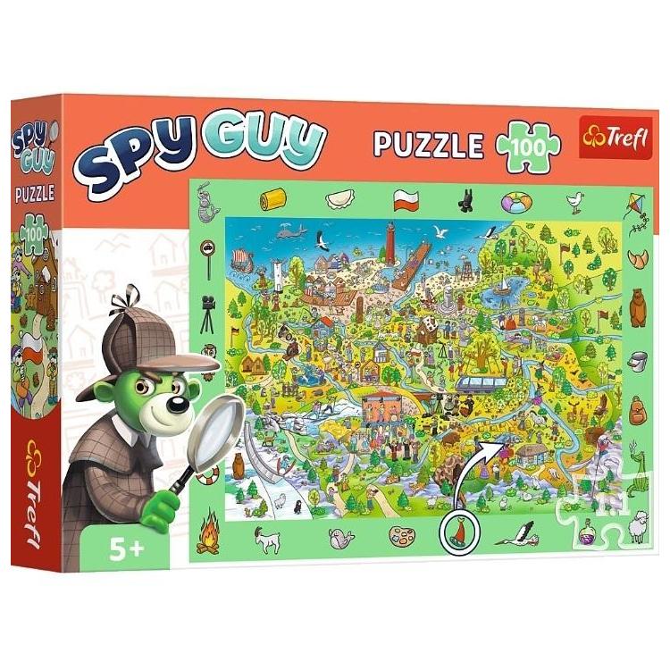 Puzzle 100 Obserwacyjne - Spy Guy Polska TREFL