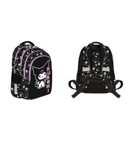 Plecak 4 komorowy Kuromi black