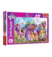 Puzzle 100 Zabawne Kucyki TREFL