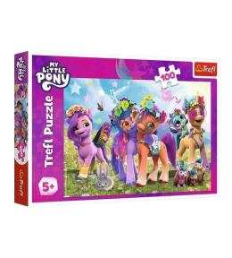 Puzzle 100 Zabawne Kucyki TREFL