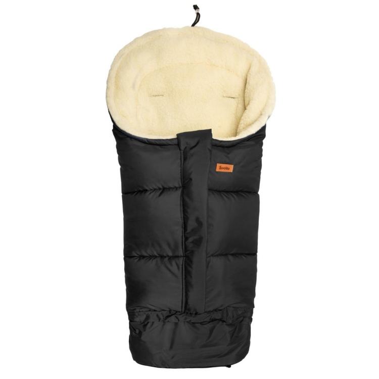 Śpiworek Combi 3w1 wełna black