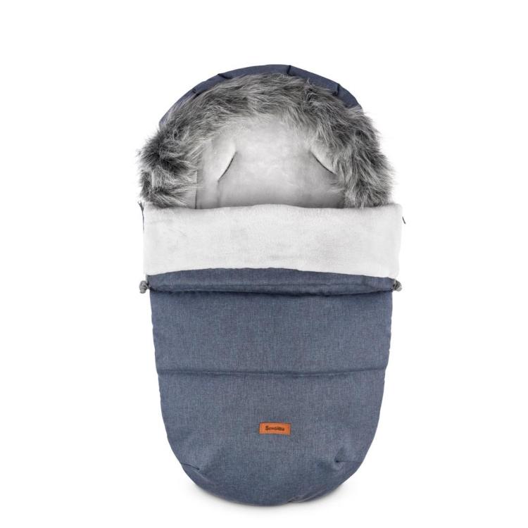 Śpiworek Indiana navy 100x50cm