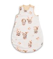 Śpiworek do spania S króliczki beżowy 45x70cm