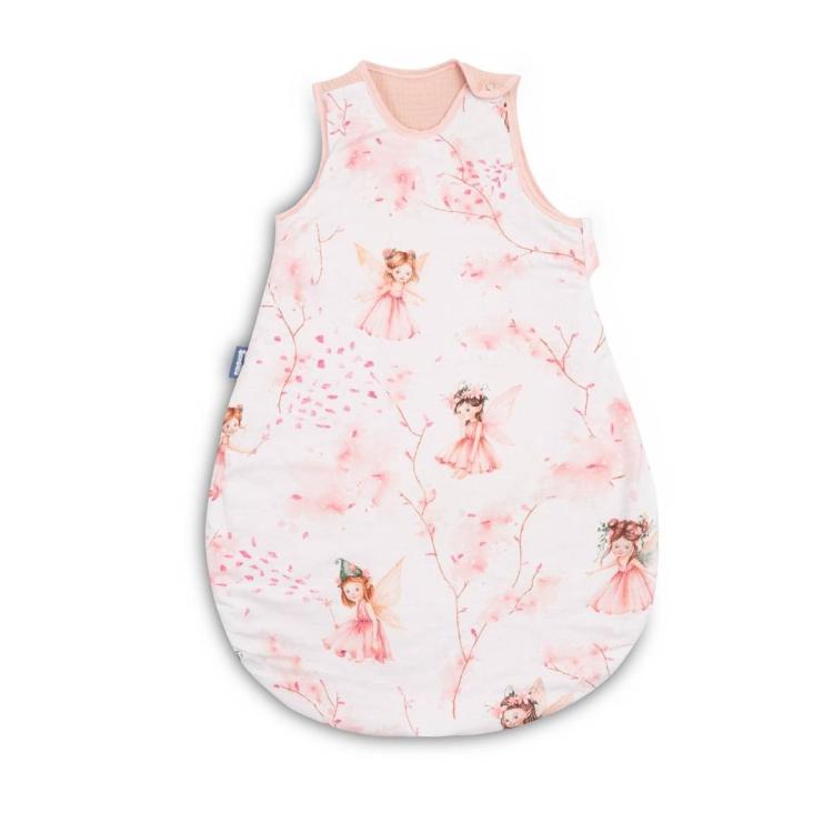 Śpiworek do spania S wróżki różowy 45x70cm