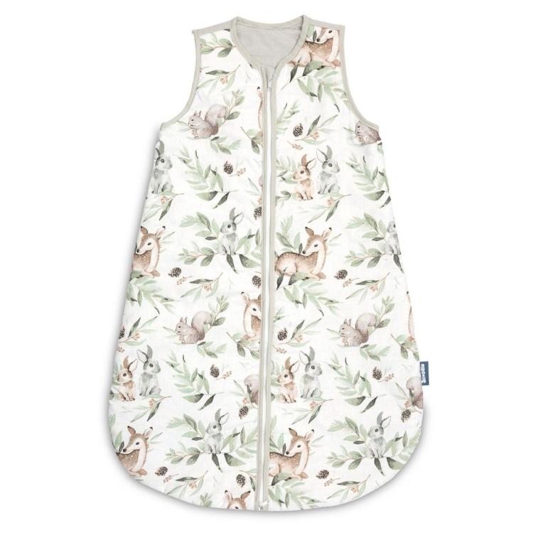 Śpiworek do spania M sarenki szary 50x80cm