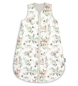 Śpiworek do spania M sarenki szary 50x80cm