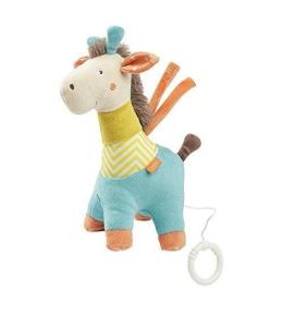 Maskotka z pozytywką Żyrafa 23 cm