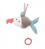 Maskotka z pozytywką Ryba Piła 24 cm