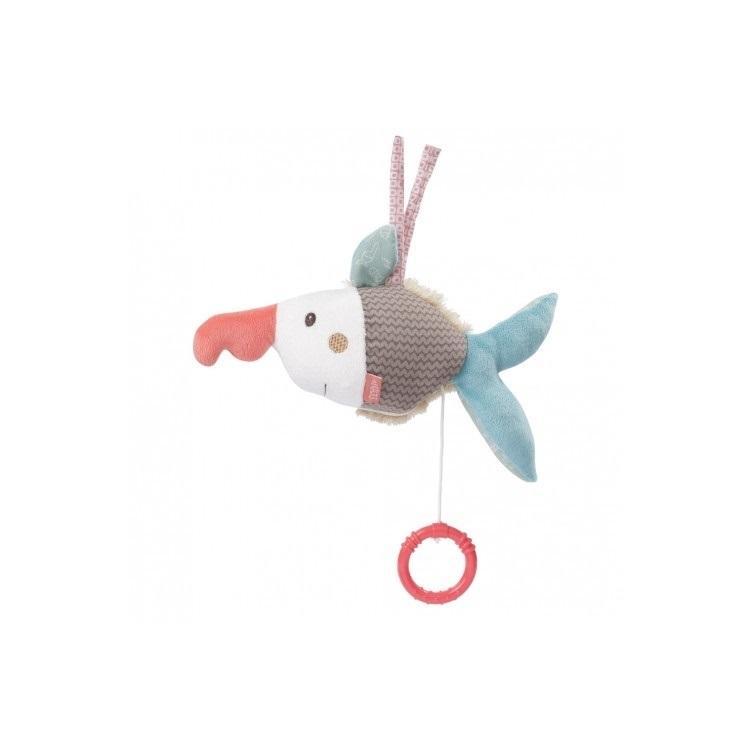 Maskotka z pozytywką Ryba Piła 24 cm