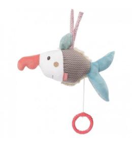 Maskotka z pozytywką Ryba Piła 24 cm