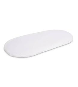 Prześcieradło nieprzemakalne do wózka jersey białe