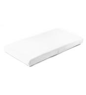 Prześcieradło jersey białe 120x60cm