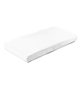 Prześcieradło jersey białe 120x60cm