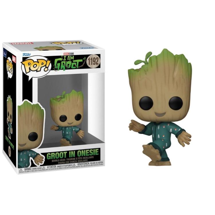Funko Figurka POP Marvel: Groot in onesie
