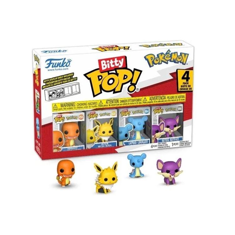 Figurka Funko POP Pokemon: Charmander 4-pak mix