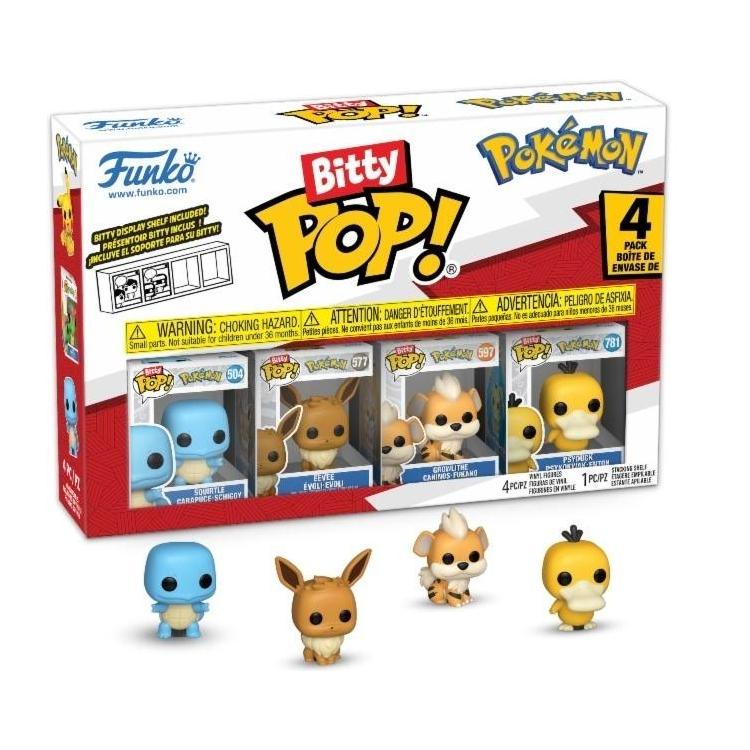 Figurka Funko POP Pokemon: Squirtle 4-pak mix