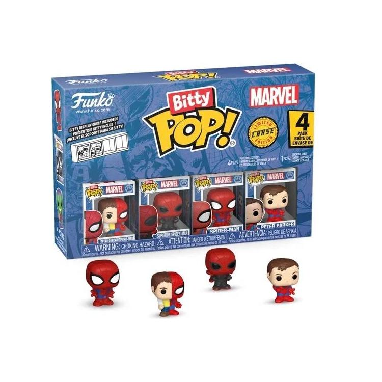 Figurka Funko POP Marvel: Parker Split 4-pak mix