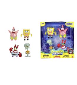 Jada SpongeBob Metal fig 4-pak 6,5cm